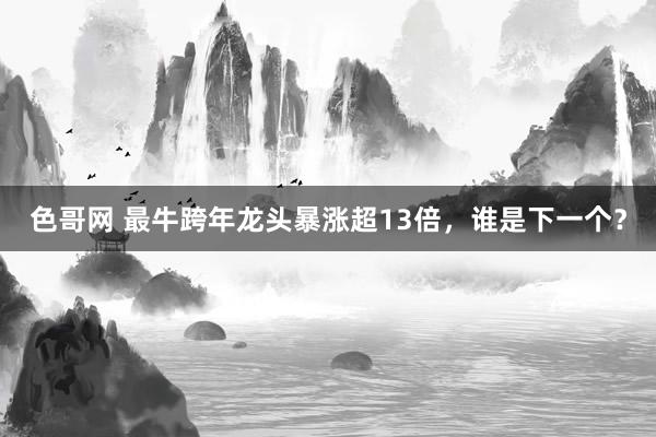 色哥网 最牛跨年龙头暴涨超13倍，谁是下一个？